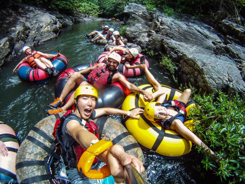 white water tubing costa rica